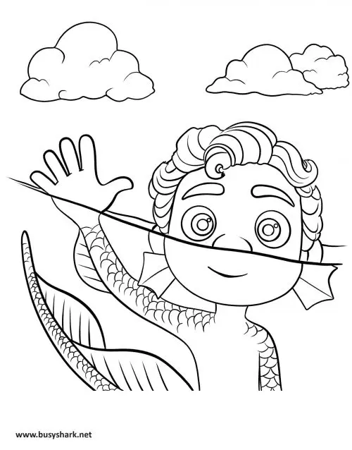 Luca Coloring Pages 26