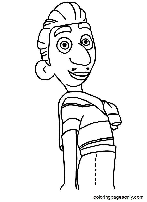 Luca Coloring Pages 32
