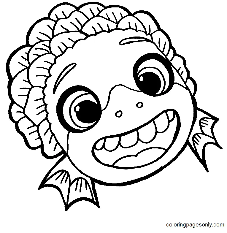 Luca Coloring Pages 41