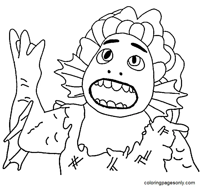 Luca Coloring Pages 62