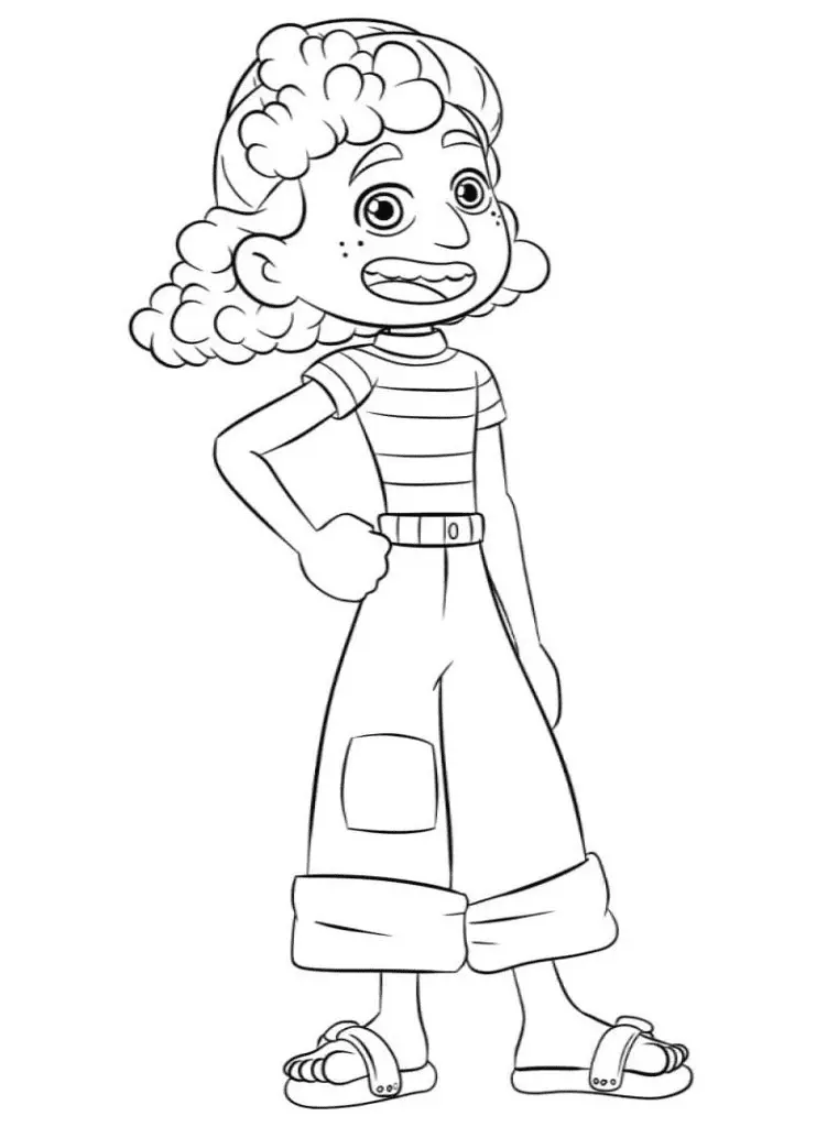 Luca Coloring Pages 65
