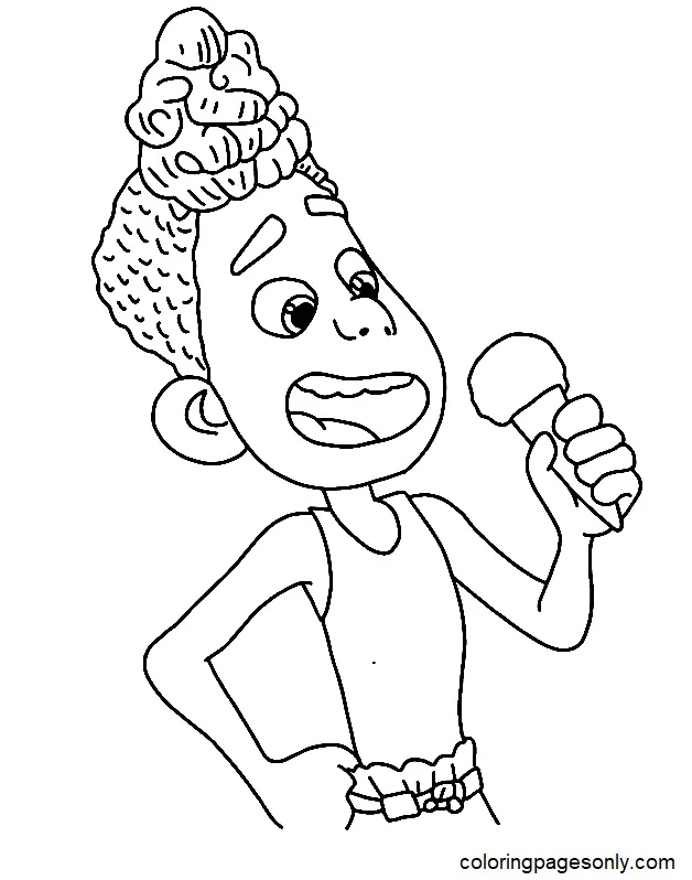 Luca Coloring Pages 89