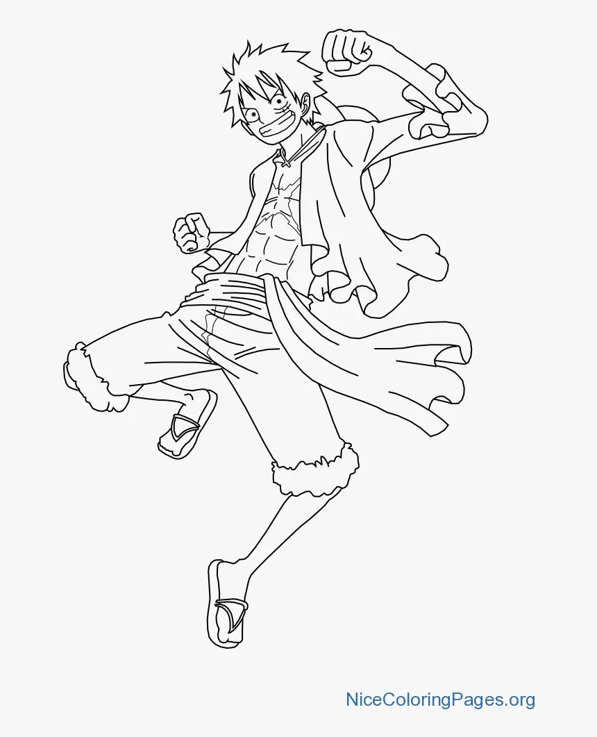 Luffy Ausmalbilder 10