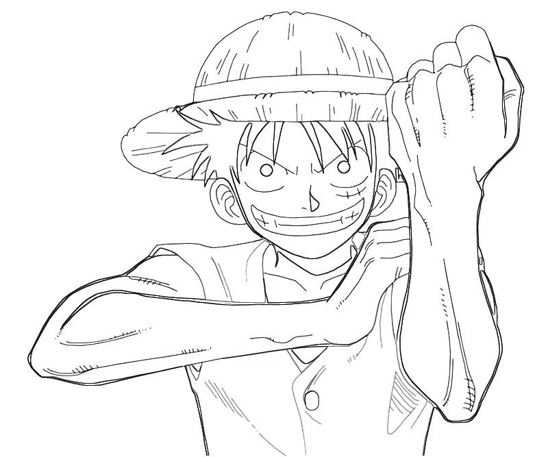 Luffy Ausmalbilder 11
