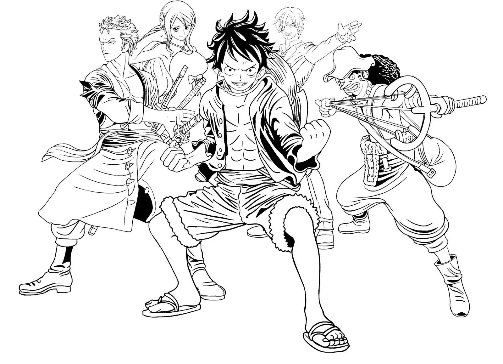 Luffy Ausmalbilder 21