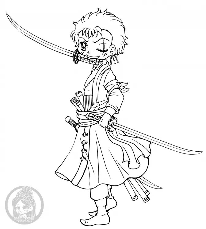 Luffy Ausmalbilder 28