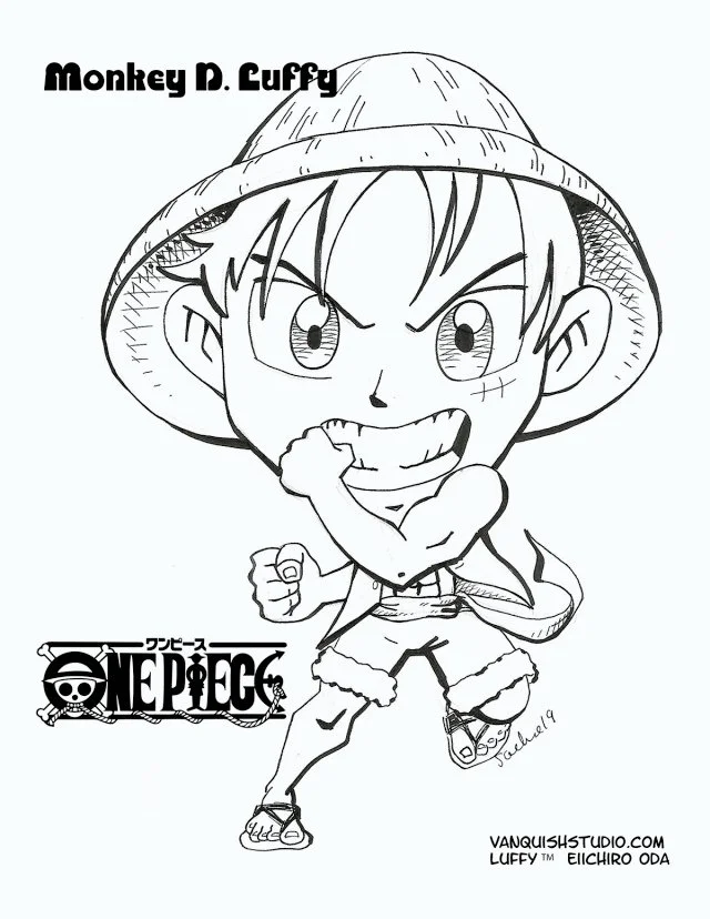 Luffy Ausmalbilder 30