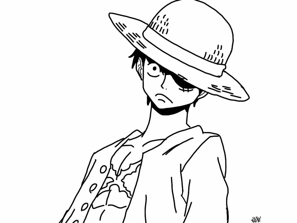 Luffy Ausmalbilder 5