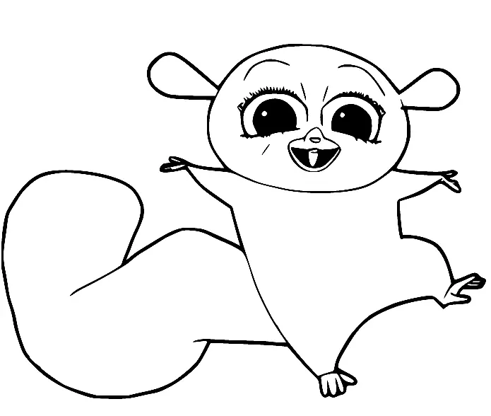 Madagaskar Ausmalbilder 2