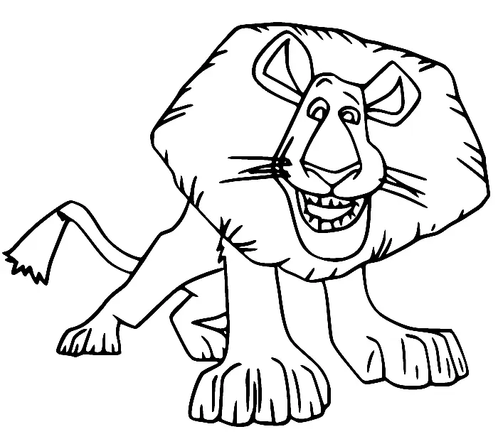 Madagaskar Ausmalbilder 5