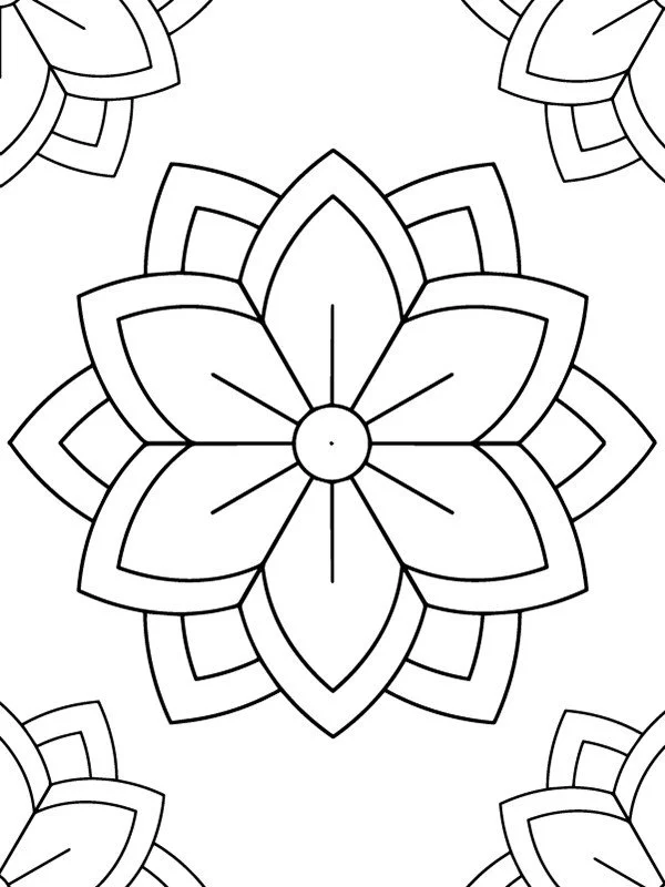 Mandala Para Ninos Para Colorear 4