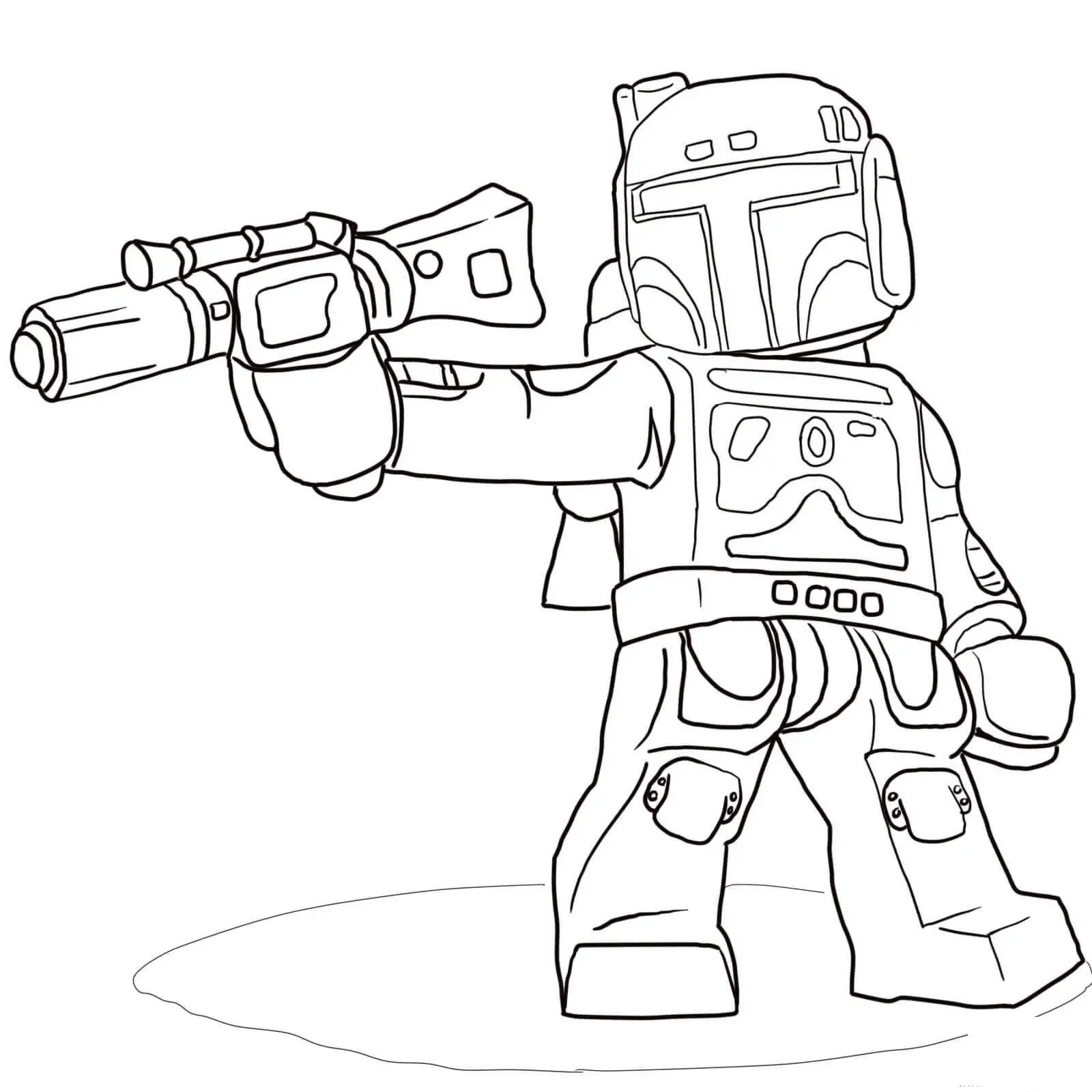 Mandalorian Ausmalbilder 14