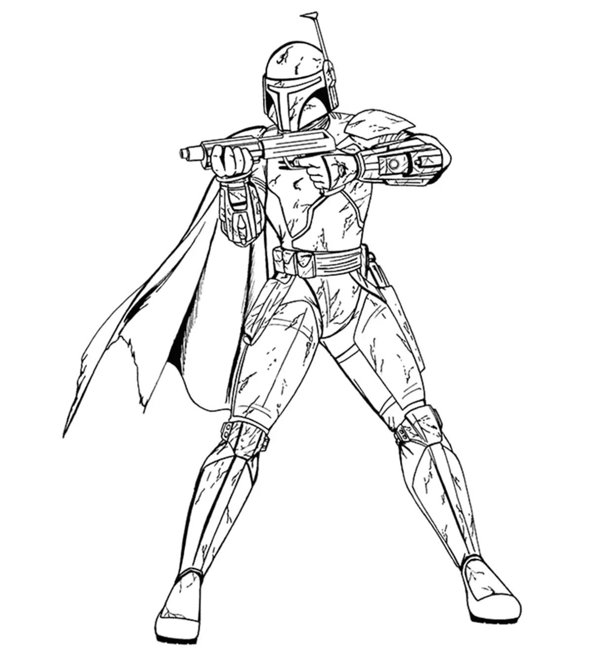 Mandalorian Ausmalbilder 21