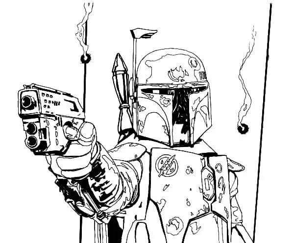 Mandalorian Ausmalbilder 31
