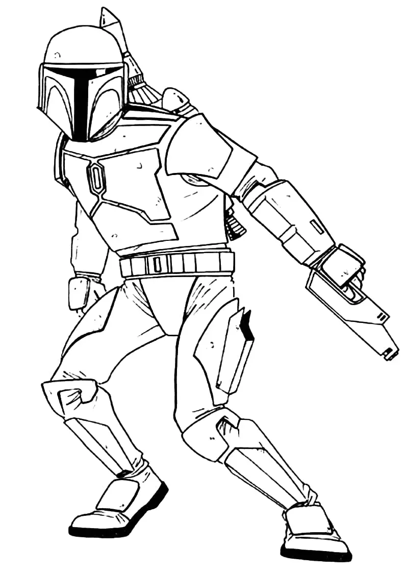 Mandalorian Ausmalbilder 40