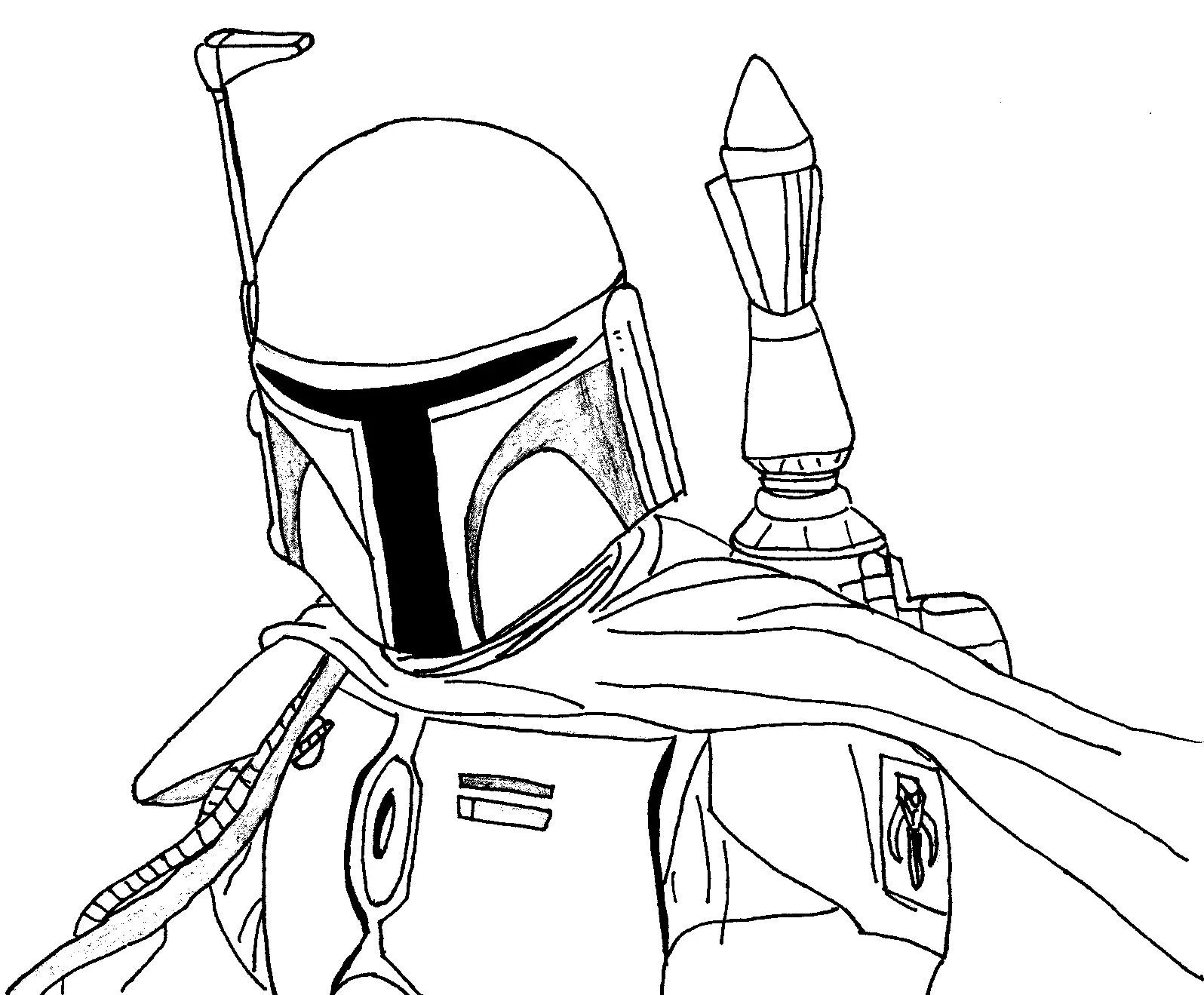 Mandalorian Ausmalbilder 5