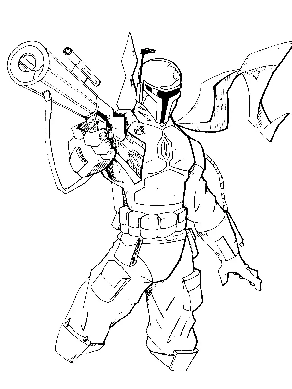 Mandalorian Ausmalbilder