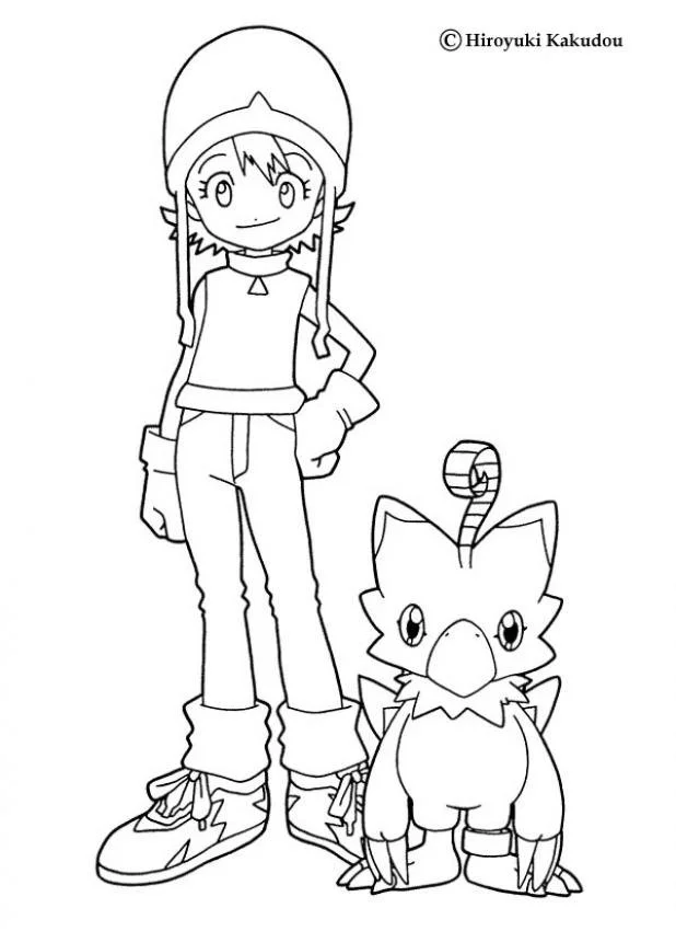 Manga Para Colorear 15