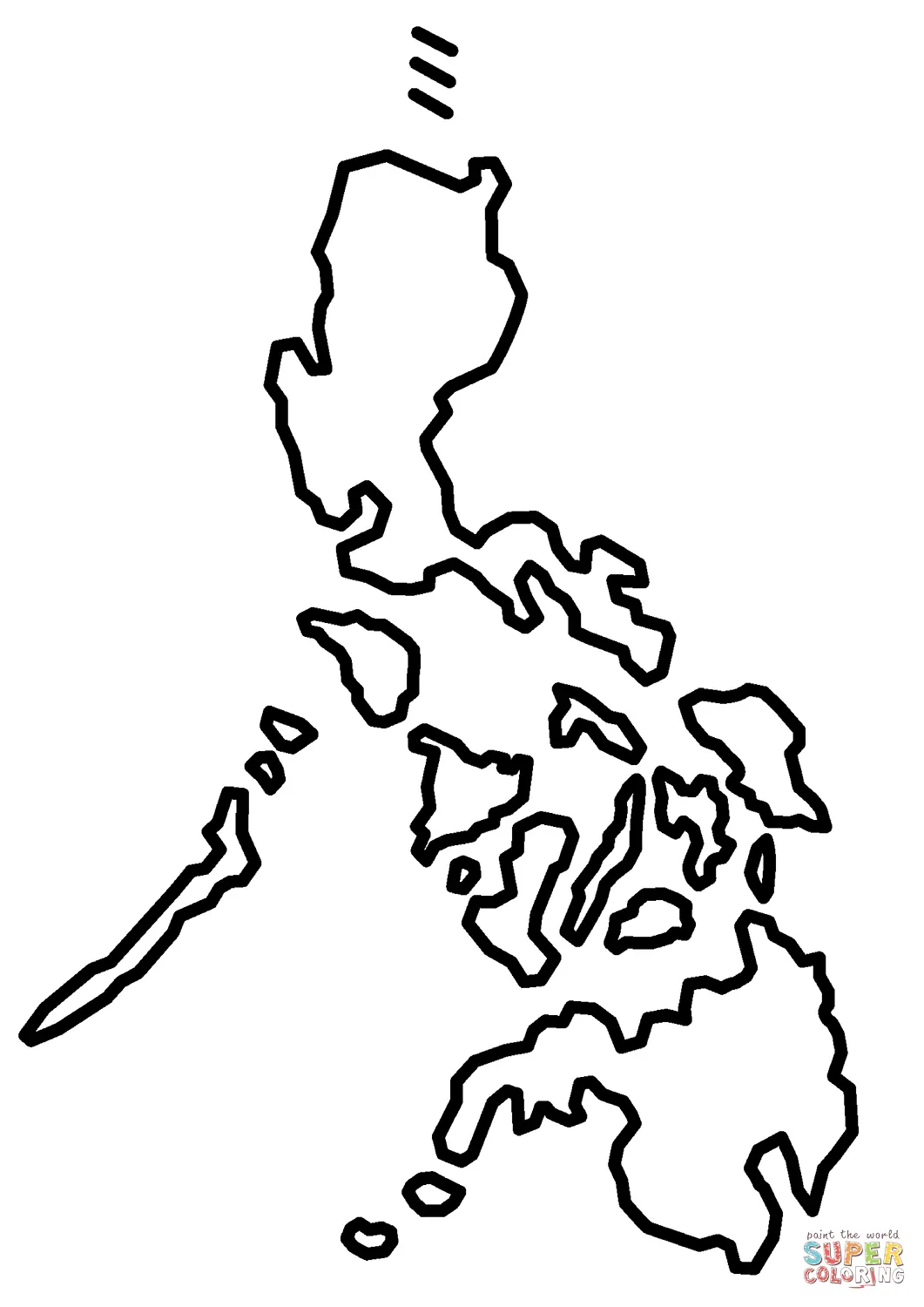 Maps coloring pages 15