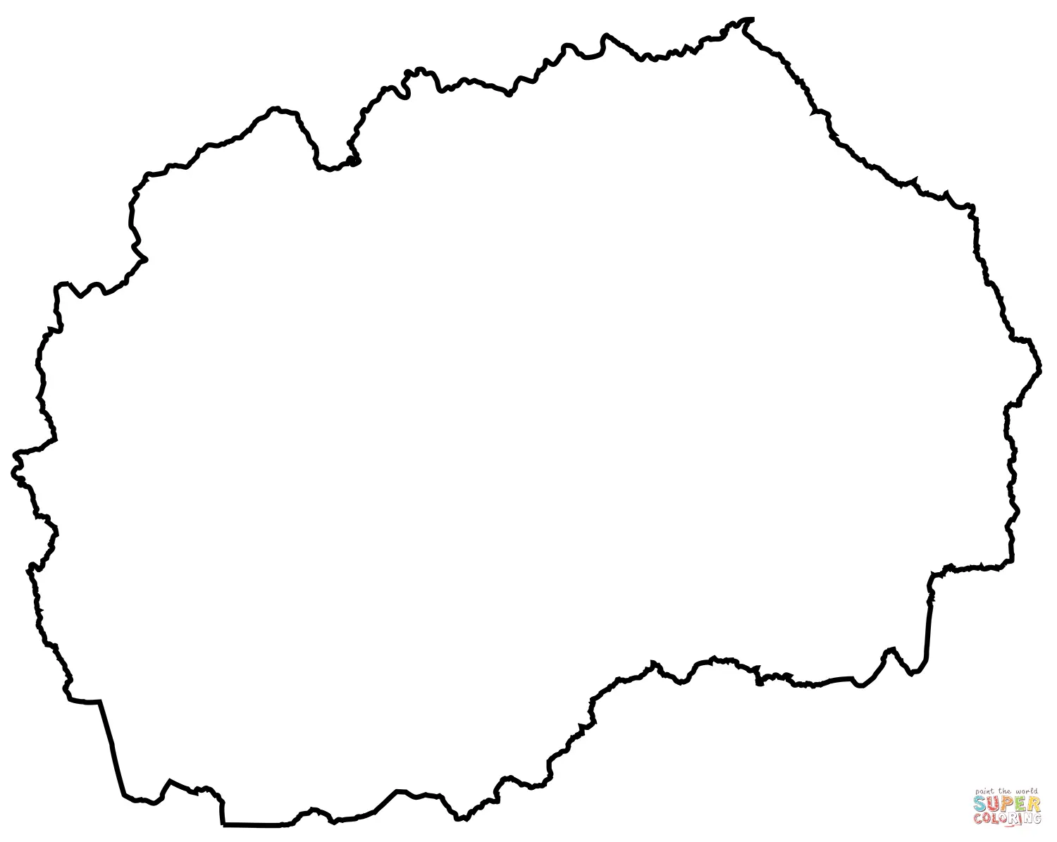 Maps coloring pages 4