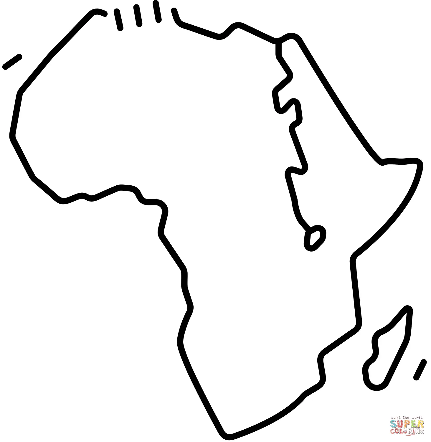 Maps coloring pages 9