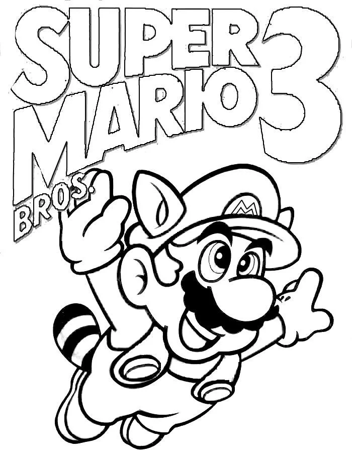 Desenhos de Mario and Luigi Para Colorir 13