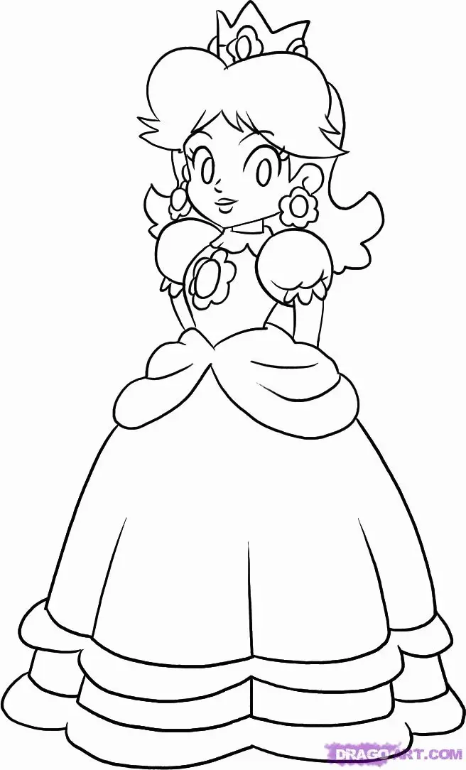 Desenhos de Mario and Luigi Para Colorir 27