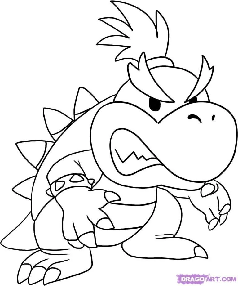 Desenhos de Mario and Luigi Para Colorir 8