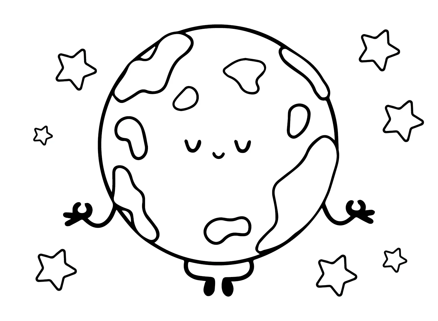 Desenhos de Marte Para Colorir 5