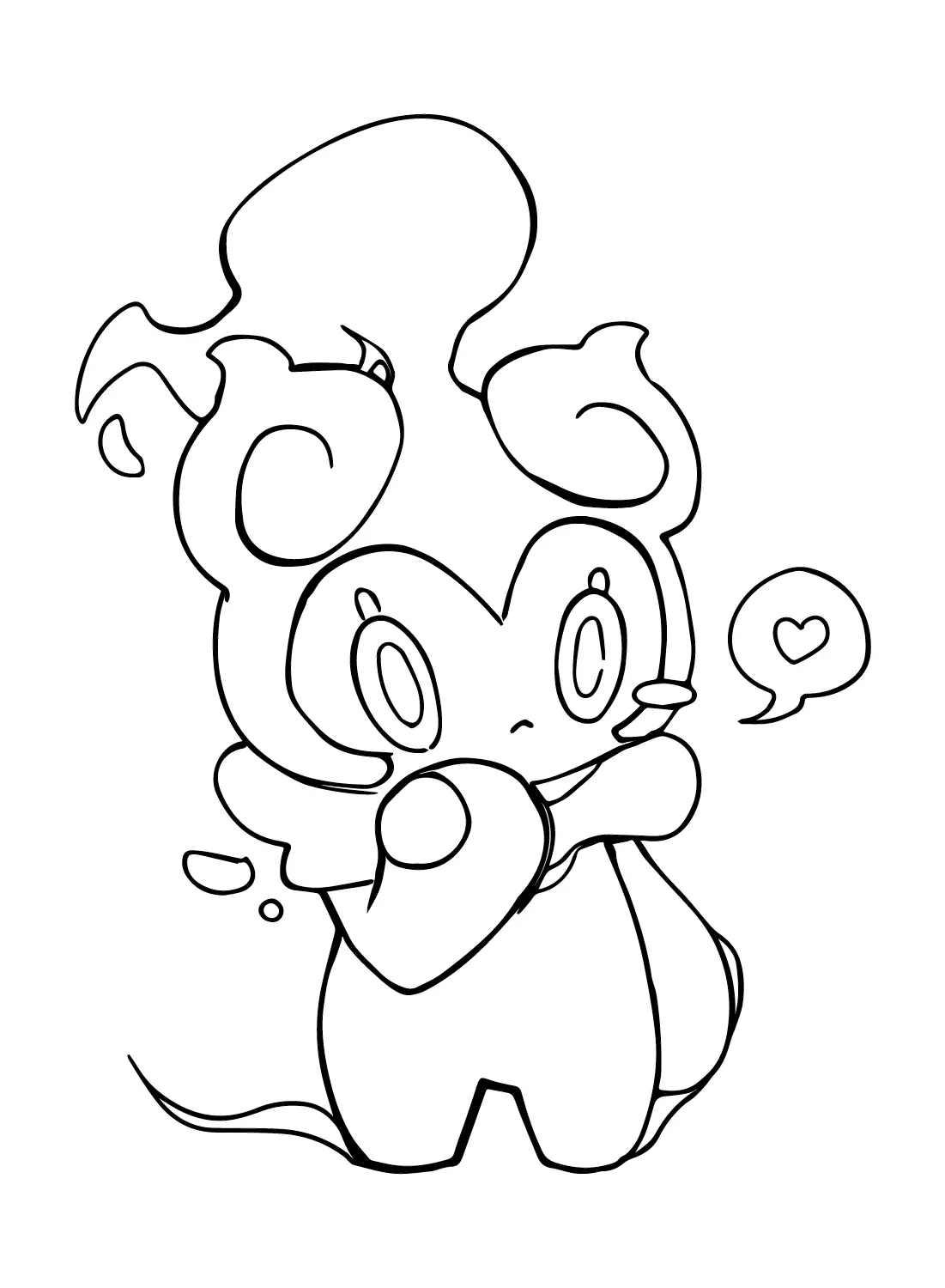 Marshadow Coloring Pages 19