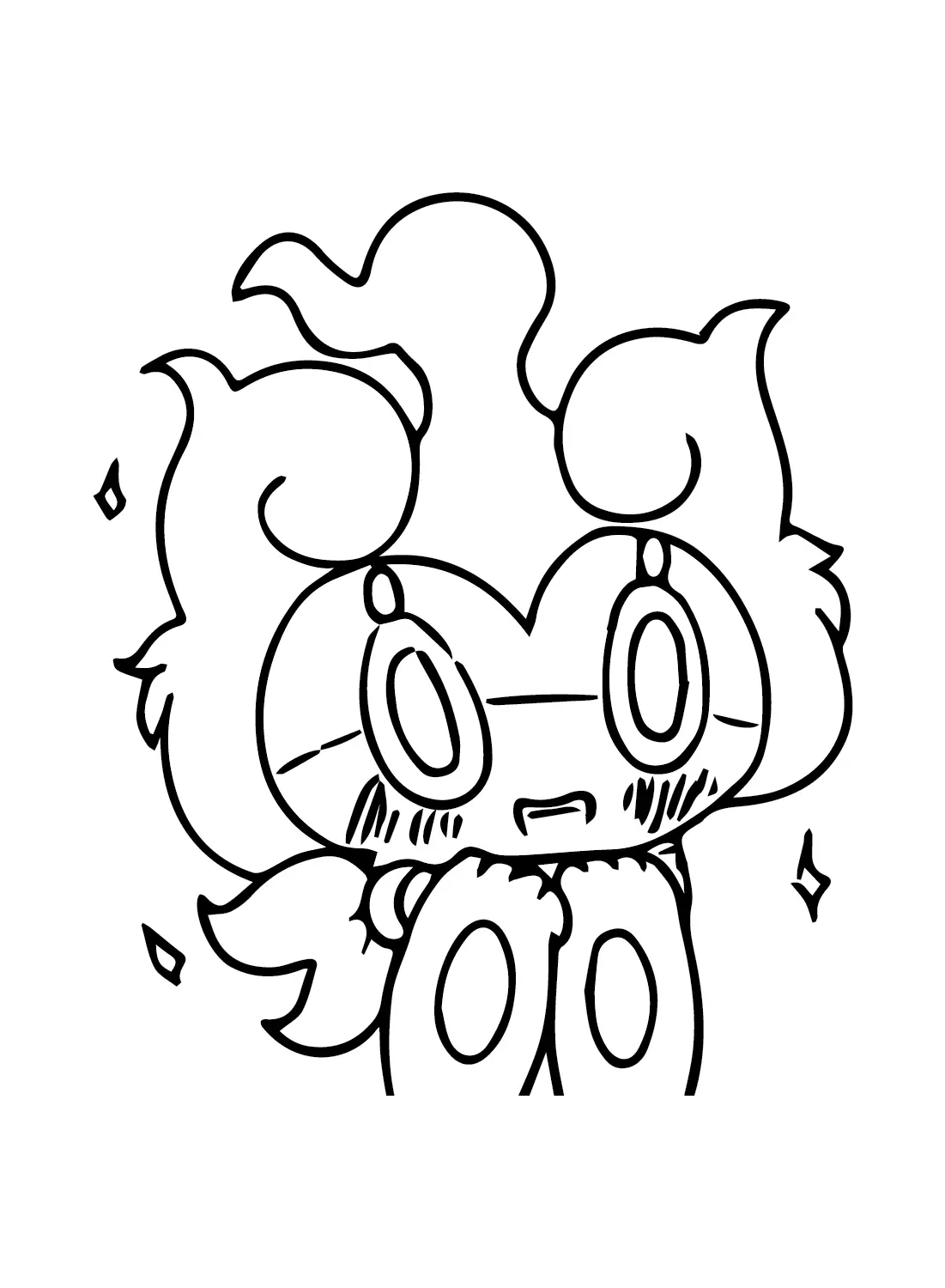 Marshadow Coloring Pages 22
