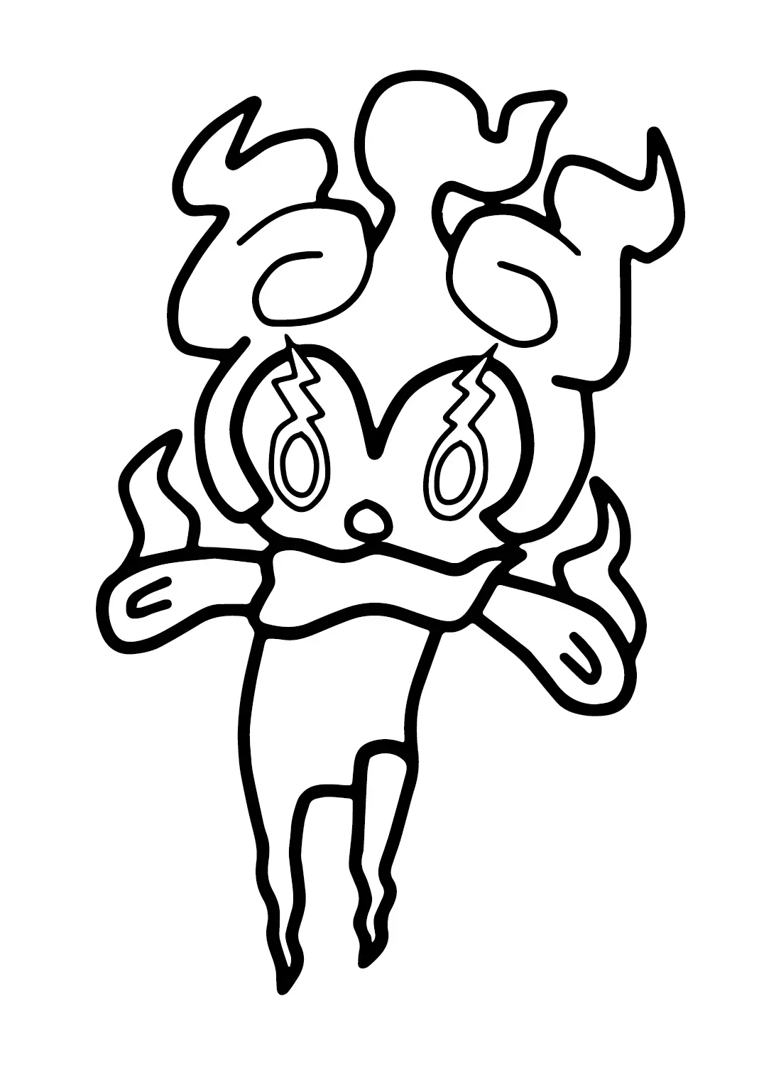 Marshadow Coloring Pages 6
