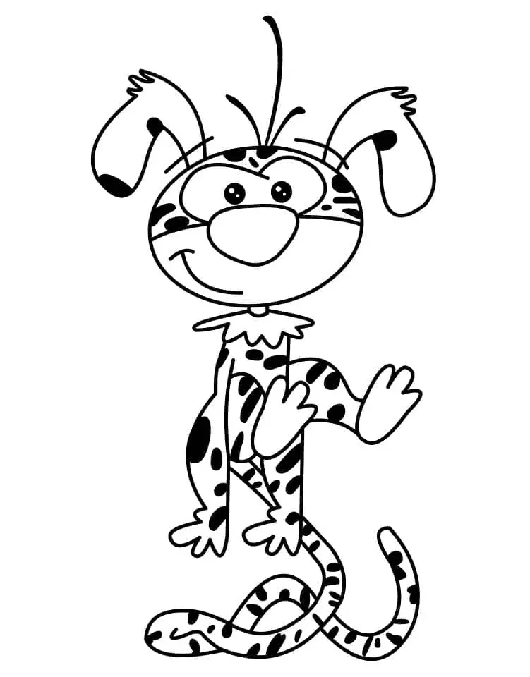 Marsupilami Coloring Pages