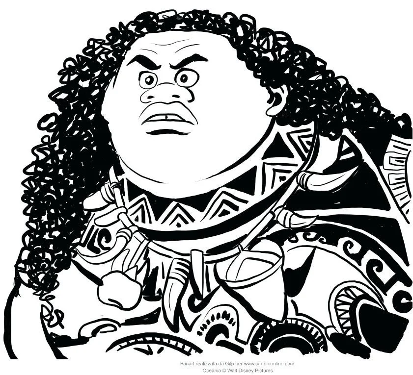 Maui Coloring Pages 24