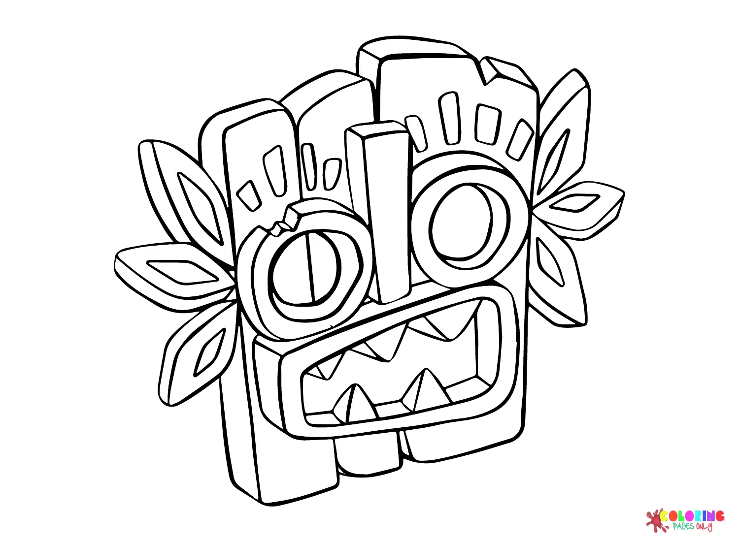 Maya civilization Coloring Pages 11