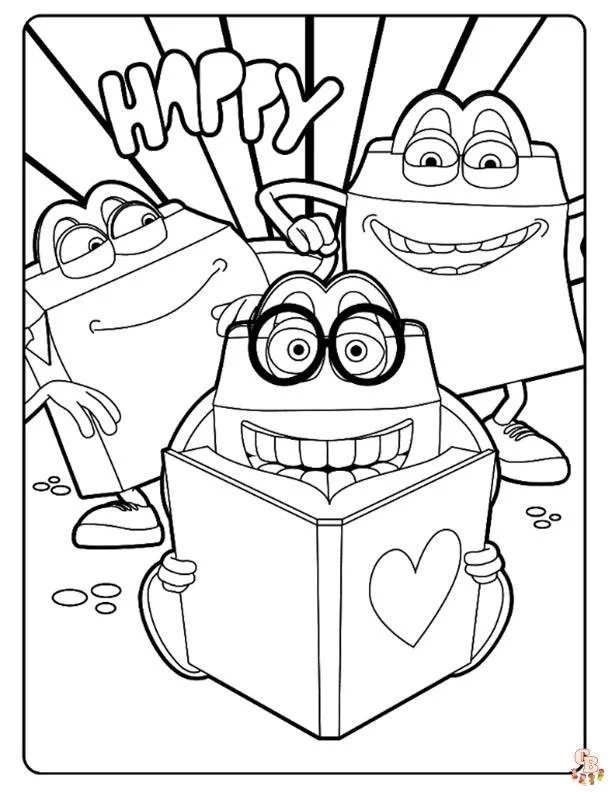 McDonalds Coloring Pages