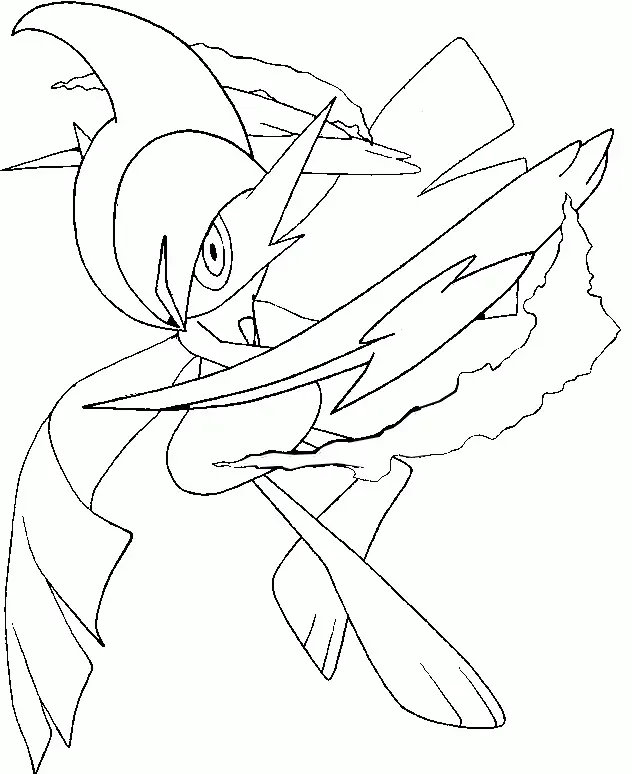 Mega Pokemon Para Colorear 22