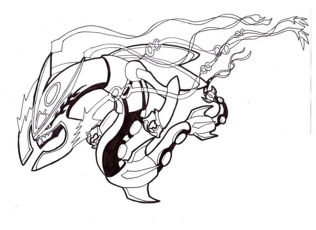 Desenhos de Mega Pokemon Para Colorir