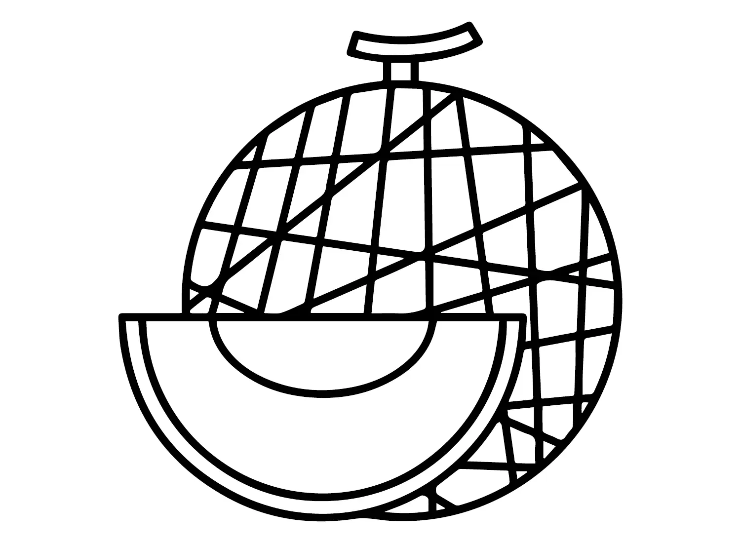 Melones Para Colorear 16