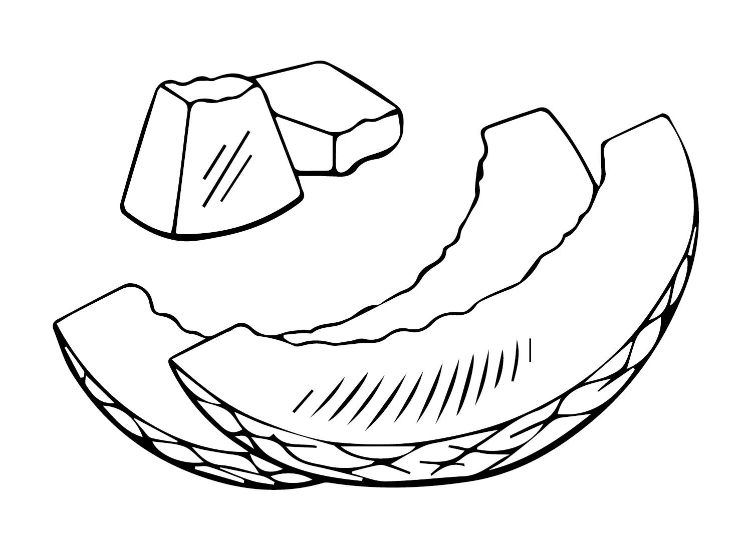 Melones Para Colorear 17