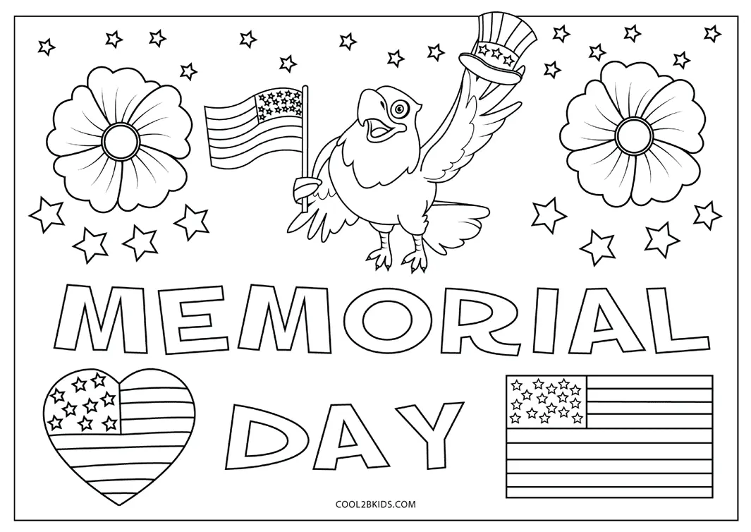 Desenhos de Dia Da Memoria Para Colorir 1