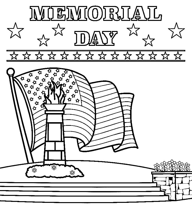 Desenhos de Dia Da Memoria Para Colorir 13