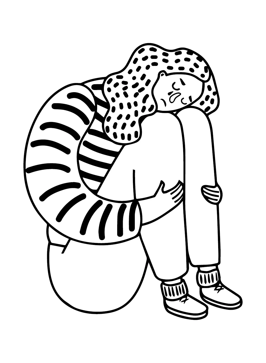 Salud Mental Para Colorear 9