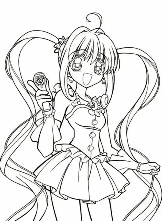 Mermaid Melody Coloring Pages 14