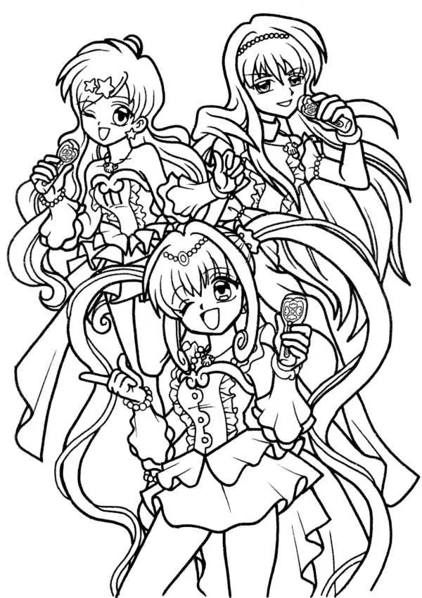 Mermaid Melody Coloring Pages 28