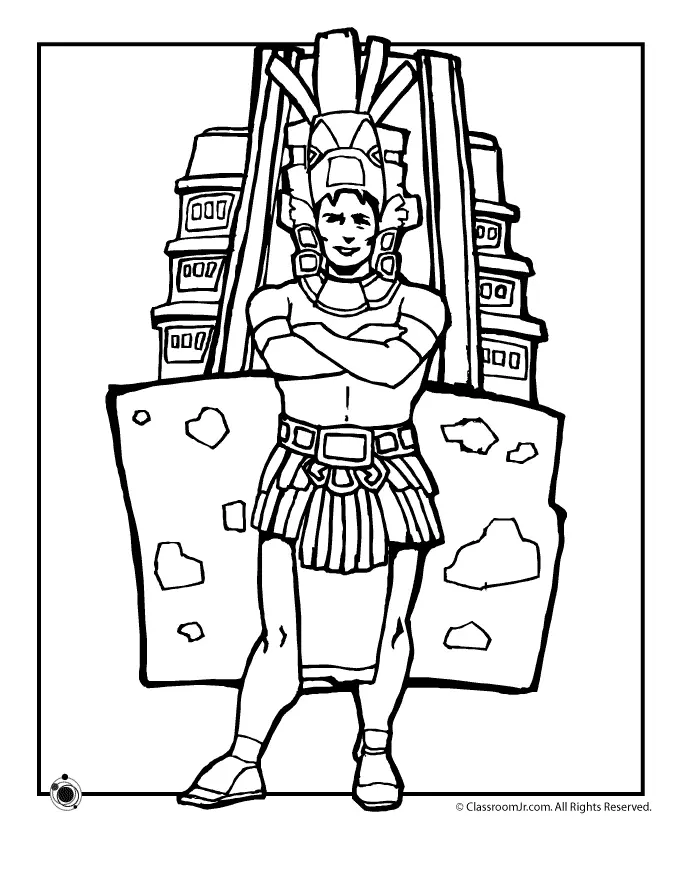 Mexican Independence Day Coloring Pages 17