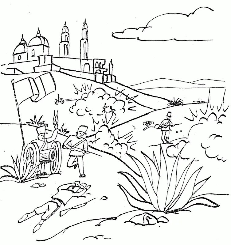 Mexican Independence Day Coloring Pages 19