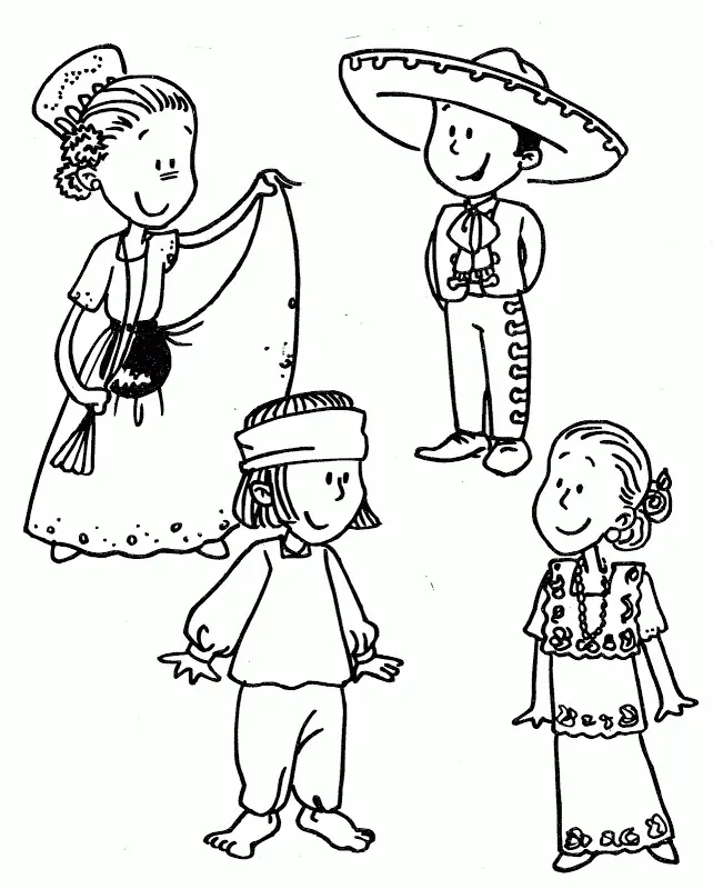 Mexican Independence Day Coloring Pages 2