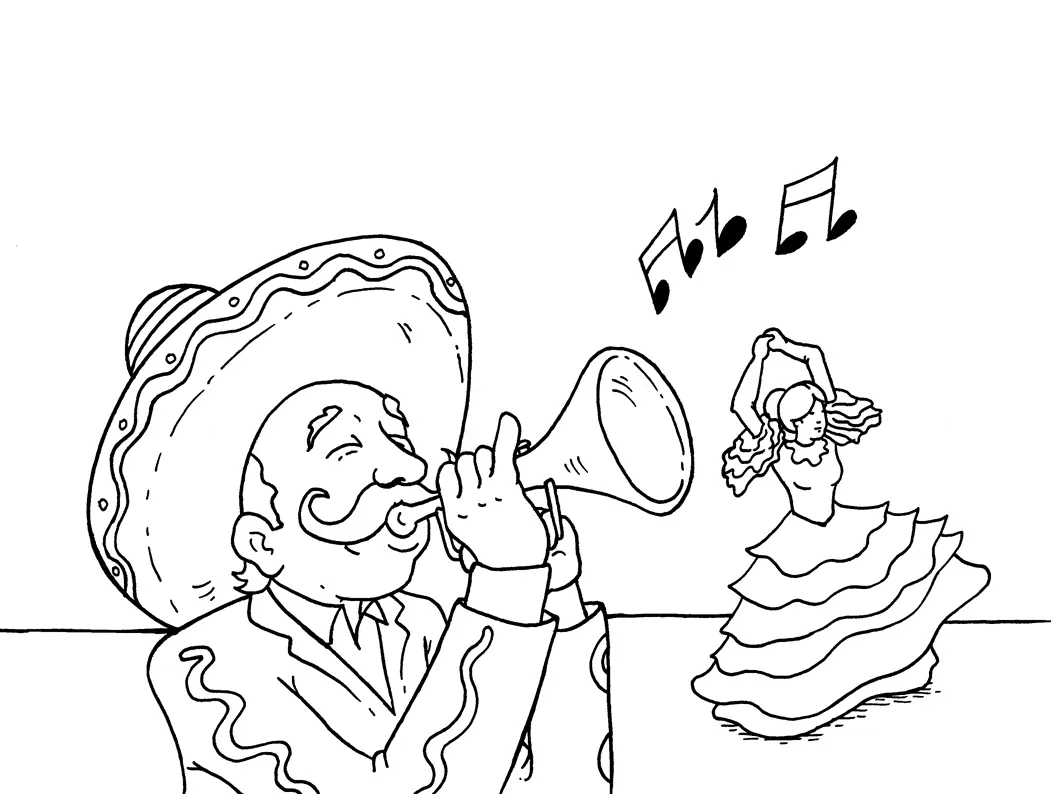 Mexican Independence Day Coloring Pages 23
