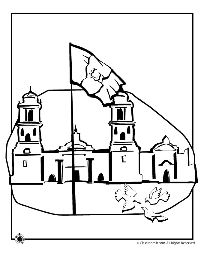 Mexican Independence Day Coloring Pages 4